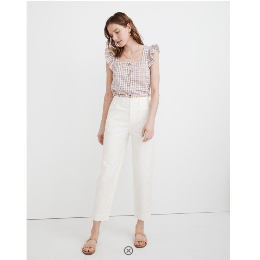 Madewell Slim Emmett Tapered Pants (Size 25) NWT